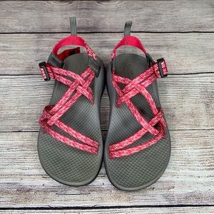 Chaco Pink Big Kid’s ZX/1 Ecotread Sandal